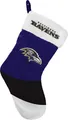 Produktbild: NFL Baltimore Ravens 2021 Santa Claus Stocking Strumpf Nikolaus Weihnachten