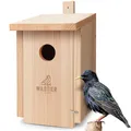 Produktbild: wildtier liebe Nistkasten für Stare aus Massiv-Holz Vogel Nistfilfe Vogelhaus