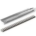 Produktbild: deleyCON 24 Port CAT7 Patchpanel SET Patchfeld Verteilerfeld Modular 1 HE 19