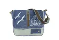 Produktbild: Sunsa Messenger Bag Messenger Bag Maritim Tasche Umhängetasche Crossbody Bag Meerliebhaber, Aus recycelten Materialien