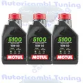 Produktbild: Motul 5100 15W50 Technosynthese Ester JASO MA2 T903 Motorradmotoröl 3 Liter