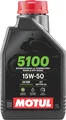 Produktbild: Motul 104080 5100 4T 15W-50 - 1 Liter Motoröl Motorrad JASO MA2