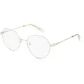 Produktbild: Polaroid PLD D490/G Damen-Brille inkl. Gläser Vollrand Panto Metall-Gestell 52/18/145, silber