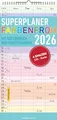Produktbild: Alpha Edition - Superplaner Farbenfroh - 4 Spalten - Familienkalender 2026 – 4 Spalten, 22x45 cm – Bunter Familien-Timer mit Feiertagen (DE/AT/CH/FR/IT) – FSC-zertifiziert