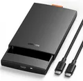 Produktbild: UGREEN 2 5 Zoll Festplattengehäuse USB C 3.1 Gen 2 auf SATA III bis zu 6Gbps
