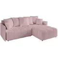 Produktbild: Altdecor Ecksofa, Rosa, Textil, 4-Sitzer, L-Form, 251x189 cm, Wohnzimmer, Sofas & Couches, Wohnlandschaften, Ecksofas