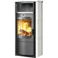 Produktbild: Kaminofen Hark Opera-B Keramik creme-weiß 7 kW - Silber