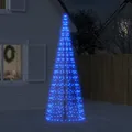 Produktbild: LED-Weihnachtsbaum für Fahnenmast 550 LEDs Blau 300 cm