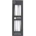 Produktbild: Müller Kerzen Spitzkerzen, weiß 2022502582 , 1 Packung = 4 Stück, (Ø x H): 22 x 245 mm