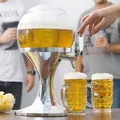 Produktbild: Bier-Zapfanlage Ball InnovaGoods 3,5L BPA-frei Zapfhahn Eisfach Party 24cm
