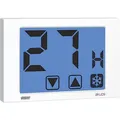 Produktbild: VEMER VE476800 AKUOS - Digitale Hygrostat mit Touchscreen, Wandmontage, Stromversorgung 230V, Weiss