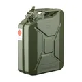 Produktbild: Metall-Kraftstoff-Kanister CLASSIC 20l, mit UN-Zulassung für Benzin, Diesel und andere Gefahrgüter, oliv