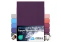 Produktbild: etérea Himmlische Qualität Spannbettlaken etérea Extra Jersey Topper Spannbettlaken 90x200 -, Jersey, Gummizug: rundum, (1 Stück)