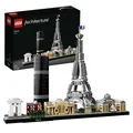 Produktbild: LEGO Architecture Paris, Modellbausatz mit Eiffelturm, Champs-Élysées und Louvre-Modell, Skyline-Kollektion, Haus und Büro-Deko, Geschenkideen für Sammler, Männer und Frauen 21044