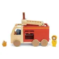 Produktbild: Trixie Baby Baby Holz Feuerwehrauto (B0CL2M9JR7)