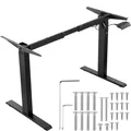 Produktbild: VEVOR Schreibtisch Gestell elektrisch höhenverstellbar Tischgestell 80kg Schwarz