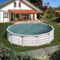 Produktbild: Gre Pool Groenlandia Rund mit Nordicoptik Ø 550 cm x 132 cm NordicWeiß