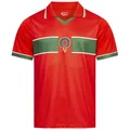 Produktbild: JELEX Retro History Herren Trikot | mit eingesticktem Logo & Kurzarm | Nostalgie-Design für Fußballfans | ideal für Sammler (DE/NL/SE/PL, Alphanumerisch, M, Regular, Regular, Marokko)