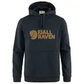 Produktbild: Fjällräven Herren Logo Hoodie M Sweatshirt, Dunkelblau, M EU