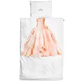 Produktbild: SNURK - Kinder Bettwäsche Set, Princess Pink Bettwäsche, 135 x 200 cm, inkl. 1 Kissenbezug 80 x 80 cm, aus 100% Bio-Baumwolle