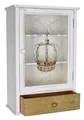 Produktbild: Wandvitrine Krone – Hausapotheke Medizinschrank Badschrank Vintage