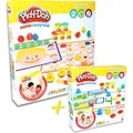 Produktbild: Play-Doh Shape & Learn - letters and languages + Stempelset, 3x Knete 168g - Russland (2er Set) - Weiß