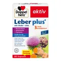 Produktbild: DOPPELHERZ Leber plus Kapseln 80 St.