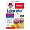 Produktbild: DOPPELHERZ Leber plus Kapseln 80 ST