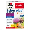 Produktbild: DOPPELHERZ Leber plus Kapseln 80 ST