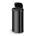 Produktbild: Juskys Automatik Mülleimer mit Sensor 70L - Abfalleimer mit elektrischem Deckel rechteckig - Schwarz