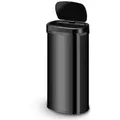 Produktbild: Juskys Mülleimer, 70 L, rostfrei, intelligenter Sensor, batteriebetrieben, geräuscharm schwarz 70 l | 40 cm x 73 cm