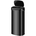 Produktbild: Juskys Mülleimer, Schwarz, Metall, 40x73x29 cm, Küchen, Küchenausstattung, Mülleimer