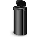 Produktbild: Automatik Mülleimer Mit Sensor 70l - Elektrischer Abfalleimer, Bewegungssensor, Automatischer Deckel, Wasserdicht, Rechteckig, Küche - Schwarz - Juskys