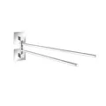 Produktbild: WENKO Handtuchhalter Quadro silber, 1 St.