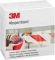 Produktbild: 3M Absperrband rot / weiß nicht klebend 70 mm x 100 m