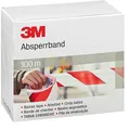 Produktbild: 3M Absperrband 70mm x 100m rot-weiß 3M