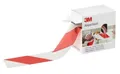 Produktbild: 3M Absperrband Signalband Sperrband rot / weiß, nicht klebend, 70 mm x 100 m