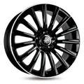 Produktbild: 4x Keskin KT18 Turbo black lip polish 8x18 ET45 - LK5/112 ML72.6 Felge Alu