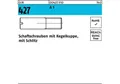 Produktbild: Reyher Schaftschraube DIN 427 m.Kegelkuppe/Schlitz M 4 x 20 A1