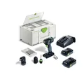 Produktbild: Festool TXS 18 C 3.0-Set Akku-Bohrschrauber inkl. Koffer + 2 Akkus 3.0Ah, 576896