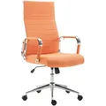 Produktbild: CLP Drehstuhl, Orange, Textil, 58x105x66 cm, Arbeitszimmer, Bürostühle, Drehstühle