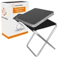 Produktbild: Campinghocker Faltbar mit Tischplatte 40x40 Klapphocker Camping Hocker 100KG