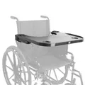 Produktbild: PEPE Mobility Rollstuhltisch mit Becherhalter, Abnehmbares Tablett für Rollstuhl für Erwachsene, Rollstuhltablett aus ABS Kunststoff, Universal Tisch für Rollstuhlfahrer Schwarz