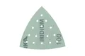 Produktbild: Iridium Schleifdreieck Premium-Schleifpapier 93x93x93mm 15-Loch Klett Korn 10...