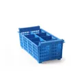 Produktbild: Hendi Besteckkorb 8 Fächer, blau