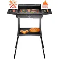 Produktbild: Zilan 2in1 Standgrill Elektrogrill Tischgrill Partygrill 2400W
