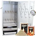 Produktbild: Angel-Berger Premium Räucherofen hochwertiger Räucherschrank mit viel Räucherzubehör Smoker Räuchern (ohne Heizung)