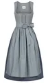 Produktbild: Nübler Langes Dirndl Gill in Silber, Größe:54