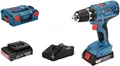 Produktbild: Bosch Professional Akku-Bohrschrauber GSR 18V-21, max. 1800 U/min, (Set), inkl. 2 Akkus, Ladegerät und Koffer