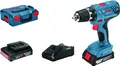 Produktbild: Bosch Akku-Bohrschrauber GSR 18V-21 inkl 2x Akku